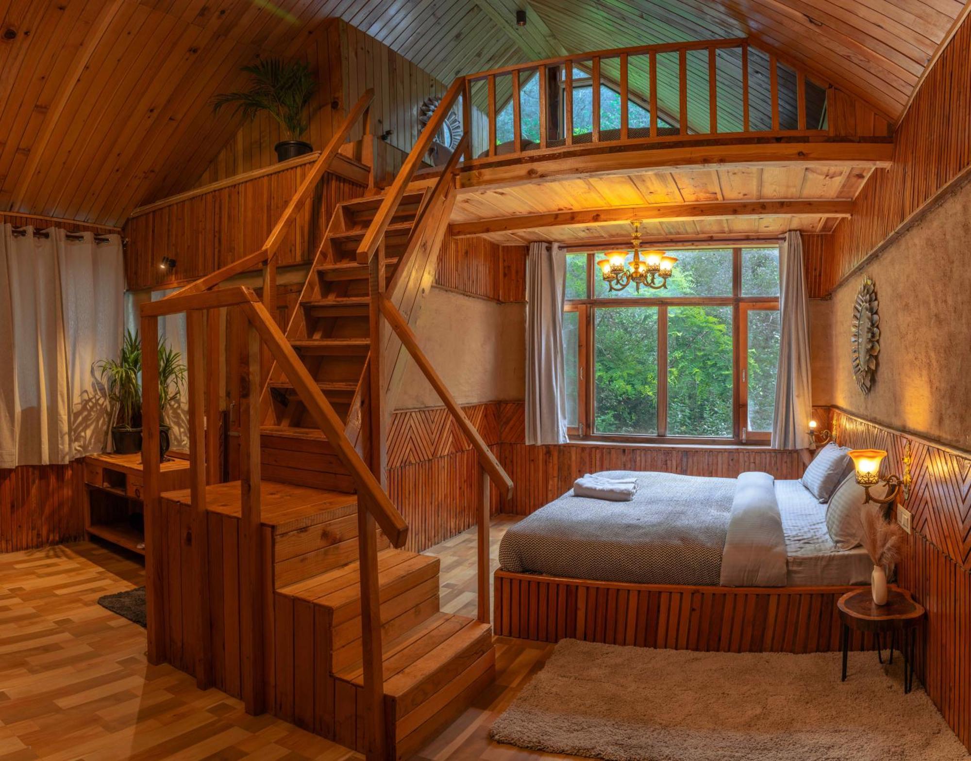 Whoopers Boutique Resort Jibhi Bagian luar foto